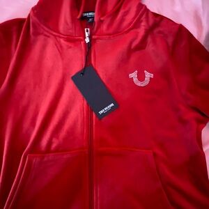 True Religion Kids Vibrant Red Hoodie